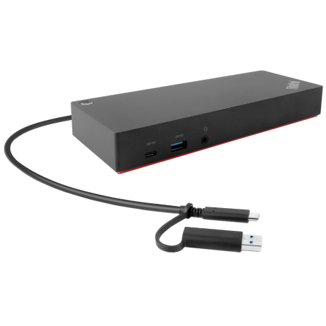 Lenovo | ThinkPad Hybrid USB-C with USB-A Dock, max 2 displays, | 40AF0135EU | USB-C  Dock | Ethernet LAN (RJ-45) ports 1 | DisplayPorts quantity 2 | USB 3.0 (3.1 Gen 1) Type-C ports quantity 1 x USB-C (Gen 2, 5V / 3A power) | USB 3.0 (3.1 Gen 1) ports qu