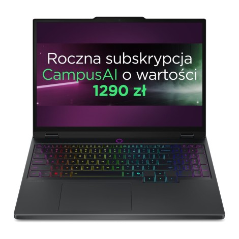 Lenovo Legion 5 15IRX10 i7-13650HX 15.1" WQXGA OLED 500nits 165Hz Glossy 16GB DDR5 4800 SSD1TB GeForce RTX 5060 8GB Cam 5MP 80Wh NoOS Eclipse Black