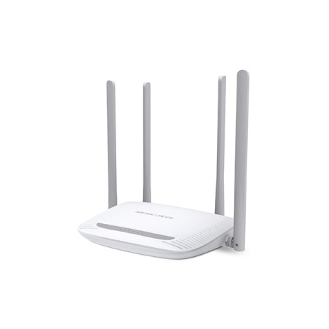 Wireless Router|MERCUSYS|Wireless Router|300 Mbps|IEEE 802.11b|IEEE 802.11g|IEEE 802.11n|1 WAN|3x10/100M|Number of antennas 4|MW325R