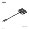 I/O HUB USB-C DP/HDMI/CSV-1552 CLUB3D