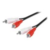 Goobay | Stereo RCA cable 2x RCA | 50030 | 2 RCA male (audio left/right) | 2 RCA male (audio left/right)