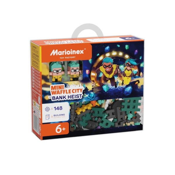 MARIOINEX Klocki Mini Waffle City Napad ...