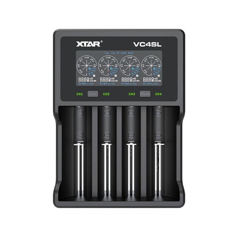 XTAR VC4SL battery charger to Li-ion / Ni-MH / Ni-CD 18650