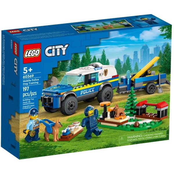 LEGO CITY 60369 MOBILE POLICE DOG ...