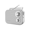 Muse | Portable Radio | M-051RW | AUX in | White