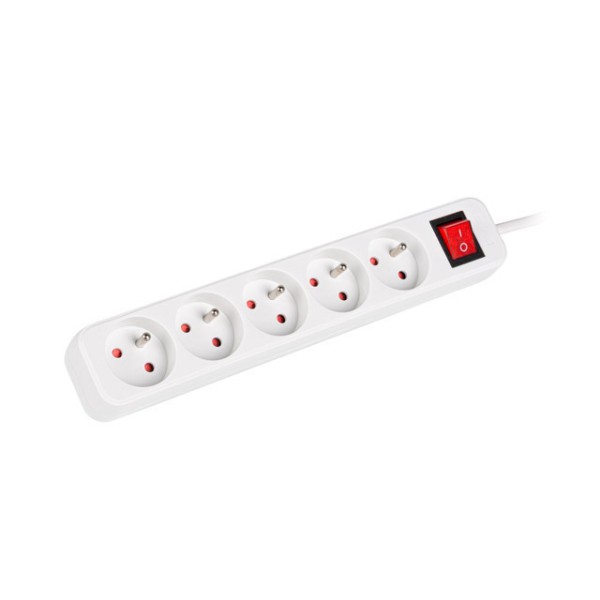 Lanberg Cable Power Strip, 5X French ...