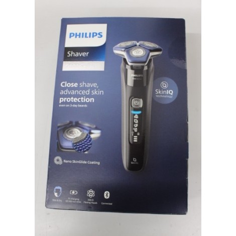 SALE OUT. Philips S7886/35 7000 Series Electric Shaver, Black | Philips Shaver | S7886/35 Series 7000 | Operating time (max) 60 min | Wet & Dry | Lithium Ion | Black | DAMAGED PACKAGING