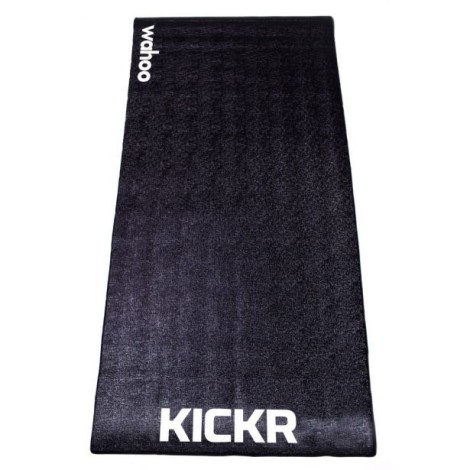 WahooFitness WFKICKRMAT antistatic floor mat Black Rubber
