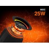 Tracer XtremeBeat Ultra TWS Portable Bluetooth Speaker Black 25 W