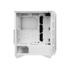 MSI MPG GUNGNIR 110R WHITE Mid Tower Gaming Computer Case 'White, 4x 120mm ARGB Fan, 1 to 6 ARGB Control board, USB Type-C, Tempered Glass, Center, ATX, mATX, mini-ITX'