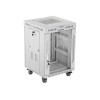 LANBERG rack cabinet 15U 600x600 glass