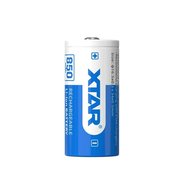 Battery 16340/R-CR123 3, 7V Li-ion 850 ...