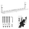 Maclean under-desk cable organizer, max. load 5kg, max. 728mm, white, MC-103 W