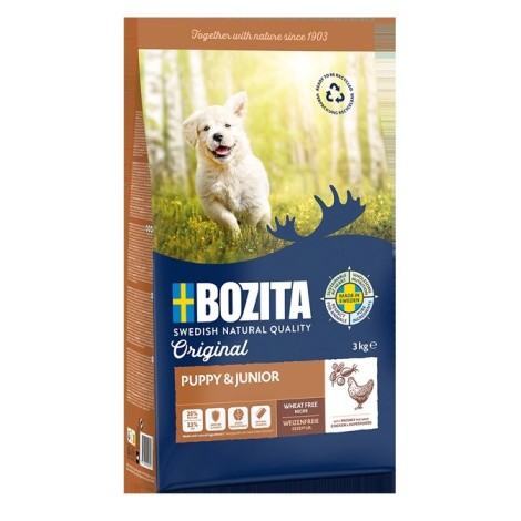 BOZITA Original Puppy & Junior Chicken - dry dog food - 3kg