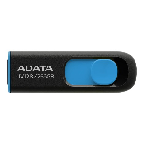 ADATA | USB Flash Drive | UV128 | 256 GB | USB 3.2 Gen1 | Black/Blue