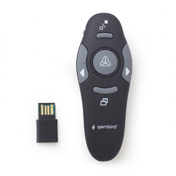 Gembird | Wireless presenter with laser ...