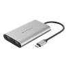 Hyper | HyperDrive Universal USB-C To Dual HDMI Adapter with 100W PD Power Pass-Thru | USB-C to HDMI | Adapter