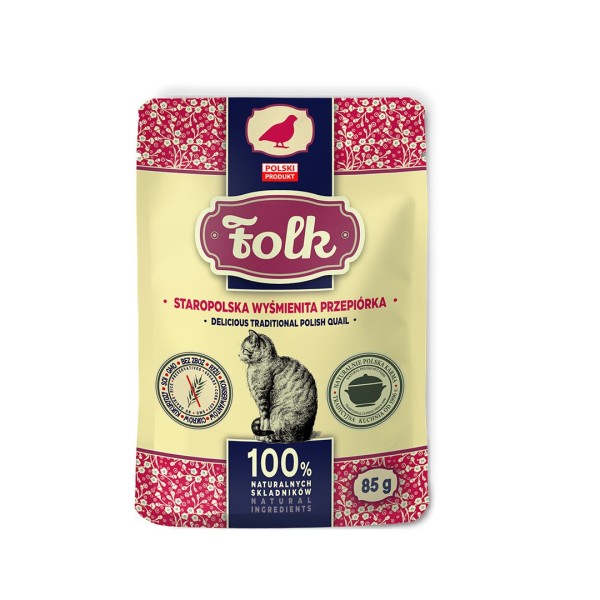 FOLK Staropolska wyśmienita przepiórka saszetka 85g