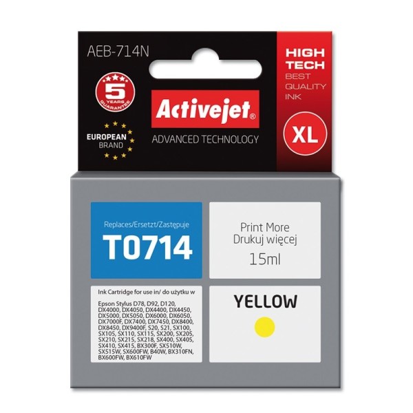 Activejet AEB-714N Ink cartridge (replacement for ...