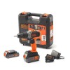 Stanley BCD003MEM2K-QW B+D 18v HD 2.0&4.0Ah Bat 1A Char Kitbox