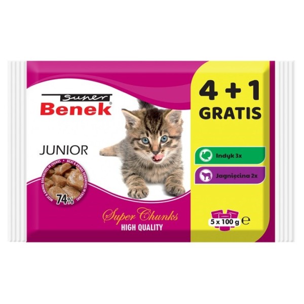 SUPER BENEK Junior - wet cat ...