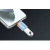 Adapter OTG USB 3.1 Vention USB-C do USB-A ze smyczą  stop aluminium