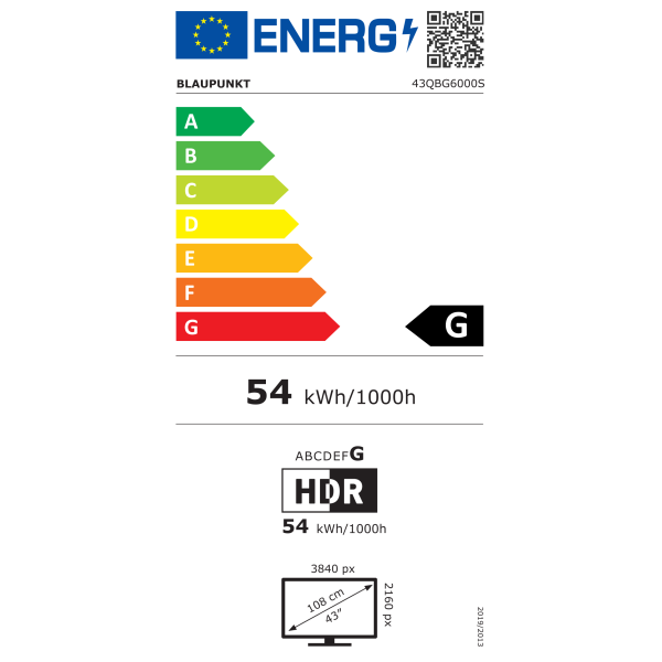 Blaupunkt QLED TV | 43QBG6000S | ...