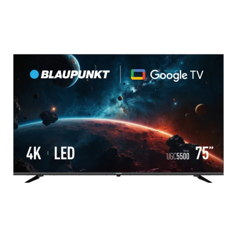 Blaupunkt LED TV | 75UGC5500S | 75 | Smart TV | Google TV | UHD | Black