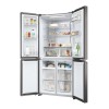 Haier Side by side Refrigerator HCR3818ENMD (467L; dark inox)