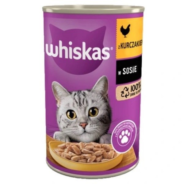 WHISKAS Chicken in sauce - wet ...