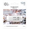 Pendrive GoodRam UME2-1280W00R11-WI (128GB; USB 2.0; kolor biały) WINTER