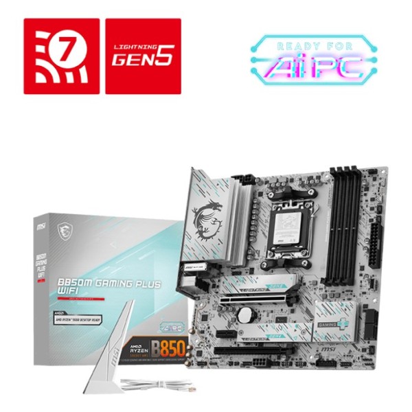 MSI B850M GAMING PLUS WIFI AMD ...