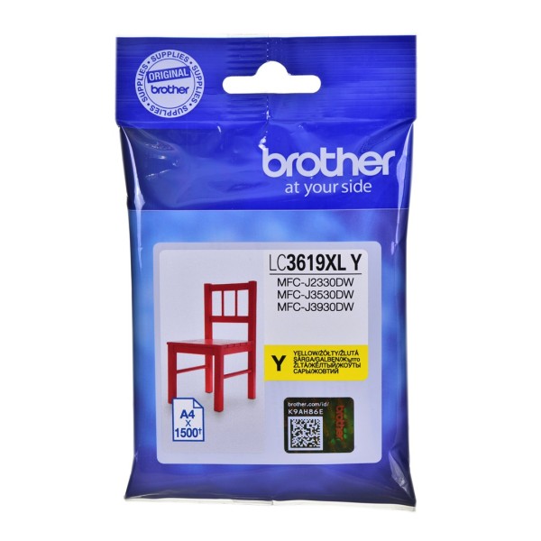 Brother LC-3619XLY ink cartridge Original Yellow ...