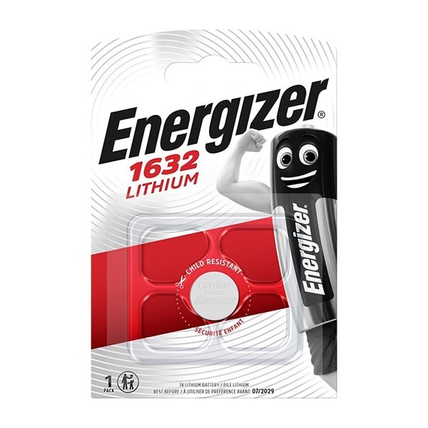 ENERGIZER BATTERY SPECIALIZED LITHIUM CR1632 3V ...