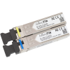 MikroTik Pair of SFP modules S-3553LC20D (S-35LC20D 1.25G SM 20km T1310nm/R1550nm + S-53LC20D 1.25G SM 20km T1550nm/R1310nm) | MikroTik | Maximum transfer distance 20000 m