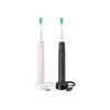 Philips | Sonicare Electric Toothbrush | HX3675/15 | Rechargeable | For adults | Number of brush heads included 2 | Number of teeth brushing modes 1 | Sonic technology | Black/Pink