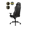 Arozzi Vernazza Vento Gaming Chair Vento Polyurethane; Soft Fabric; Metal; Aluminium | Dark Grey