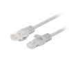 Lanberg PCU6-10CC-0025-S networking cable Grey 0.25 m Cat6 U/UTP (UTP)