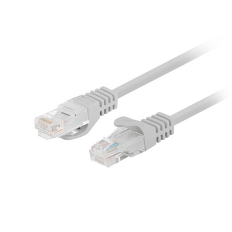 Lanberg PCU6-10CC-0025-S networking cable Grey 0.25 m Cat6 U/UTP (UTP)