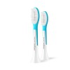 Philips Replacement brush heads | HX6042/90 Sonicare | Heads | For kids | Number of brush heads included 2 | White/Blue