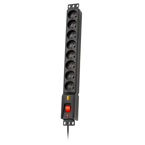 LESTAR LXARM 810 G-A K.:CZ 1,5M 19"PDU Black 8 AC outlet(s) 230 V 1.5 m