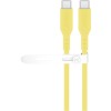 Goobay USB-C Silicone Cable, 1.5 m, yellow