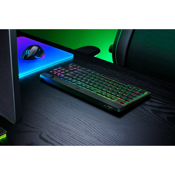 Razer BlackWidow V4 Low-profile HyperSpeed (Orange ...
