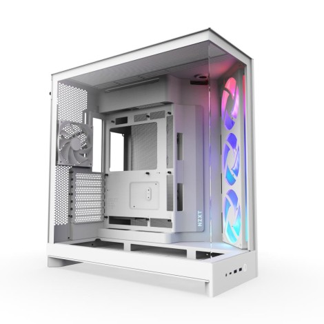NZXT PC case H9 Flow RGB 2025 white