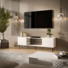Cama EF LUCCA TV cabinet 180x40x59 white