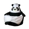 Sako bag pouffe Panda black and white L 105 x 80 cm