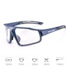 Rockbros SP216BL UV400 blue photochromic cycling glasses
