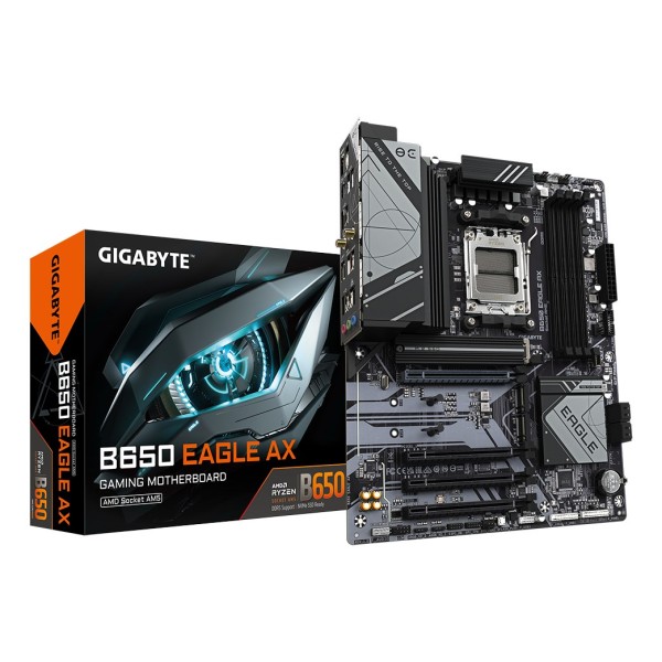 Mainboard|GIGABYTE|AMD B650|SAM5|ATX|Memory DDR5|Memory slots 4|1xPCI-Express 16x|3xPCI-Express ...