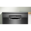 Dishwasher | SMS4EMC06E | Free standing | Width 60 cm | Number of place settings 14 | Number of programs 6 | Energy efficiency class B | Display | AquaStop function | Black inox