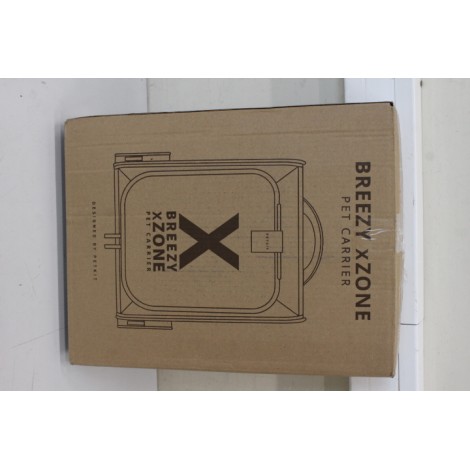 SALE OUT. Petkit Breezy xZone Pet Carrier-Grey | PETKIT Pet Carrier | BP3 X ZONE | Grey | USED, DIRTY HANDLE